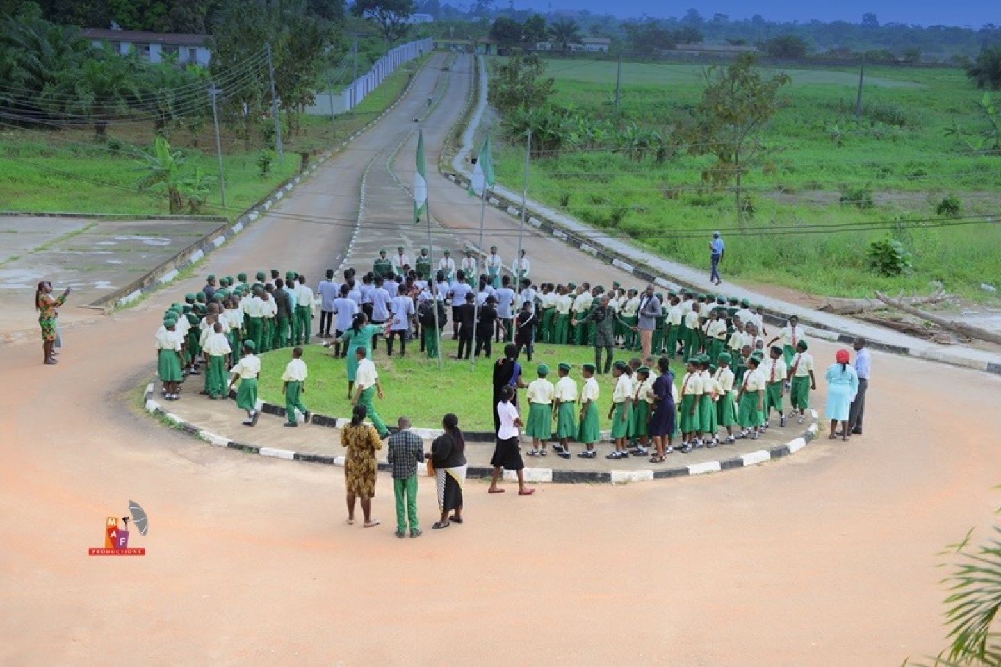 School entrance